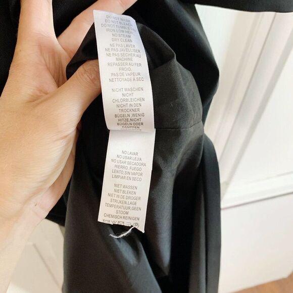 Aidan Maddox Dress Women’s Formal Floor Length Off Shoulder Puff Sleeve Gown 0 - Picture 9 of 12